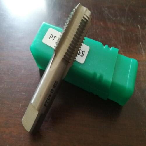 Free shipping Japanese standard 1pc HSS PT 1/16" Pipe Tap hss machine taps for pipes inner threading making