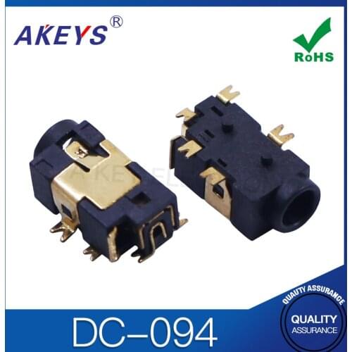 50PCS DC-094 5pins Electrical Plug DC Power Jack for Tablet 3.2mm*1.0mm DC Power Jack