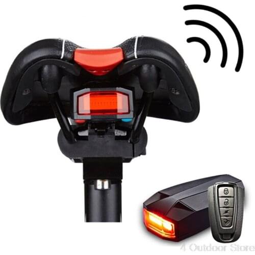 4 In 1 Anti-theft Bicycle Security Alarm Wireless Remote Control Alerter