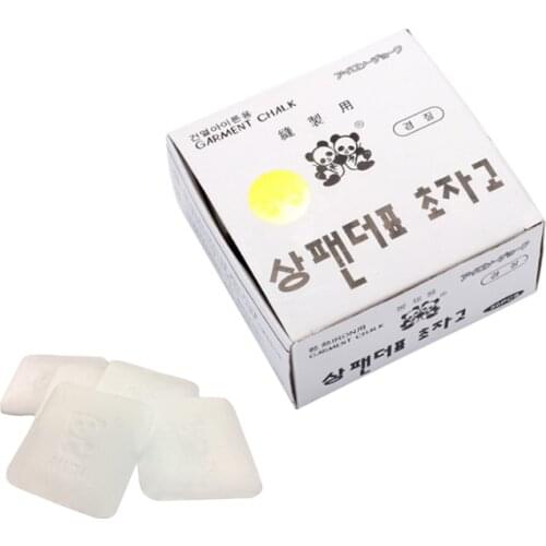 50pcs/lot Panda Garment Chalk Tailors Chalk Invisible Scratching Powder Vanishing Chalk