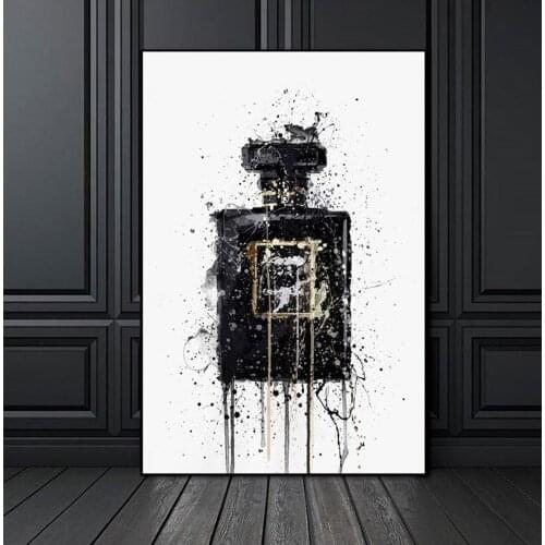 Abstract Art Printing Canvas Poster for Home Wall Decoration Perfume Bottle Nordic Painting Living Room Picture Design Cuadros