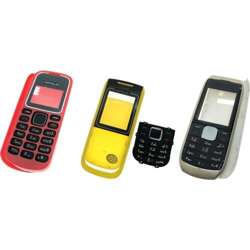 For Nokia 1800 1681 1680 1280 Housing Front Faceplate Frame Cover Case+Back cover/battery door cover+Keypad