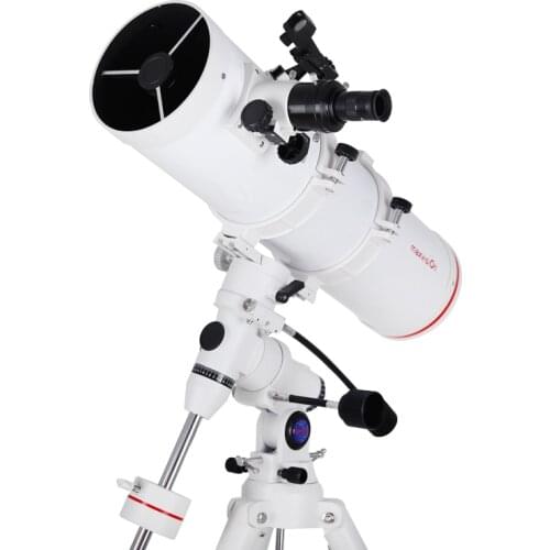 Maxvision 150/750 astronomical telescope parabolic Newton reflection EXOS-I/EQ3 equatorial mount 1.5 inch ST2 tripod