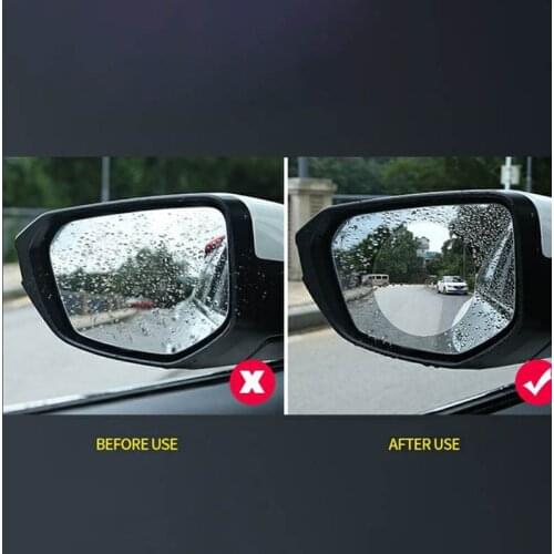 Rainproof Film Car Rear Mirror Protective Film Anti Fog Window Rainproof Rear View Mirror Protective Film Auto Accessories