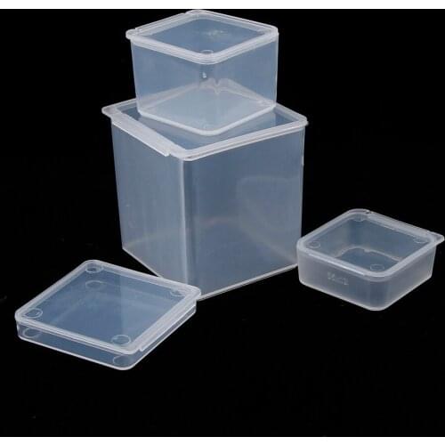 Transparent Plastic Toys Organizer Jewelry Storage Boxes Hardware Parts Multipurpose Storage Box Collection Container Organizer