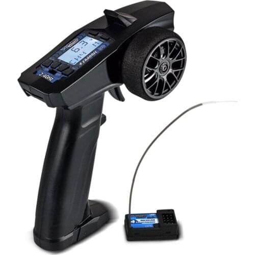 P32 Turbo Racing 91803G-C 2.4G 4CH VT Systeem Lcd Display Radio Zender Afstandsbediening Met Ontvanger Voor Rc Auto Boot