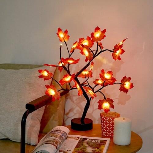 Mini tree light LED bedroom decor Night Light Tree Lights Home Decoration Night Lamp USB Battery Operated Bedroom Bedside Table