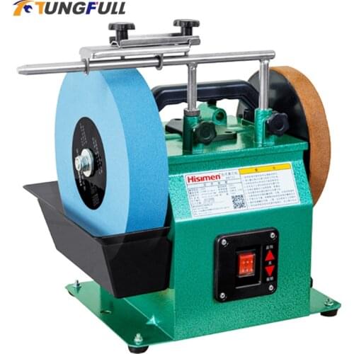 10 Inch Positive and Negative White Fused Alumina Sharpener Polishing Grinding Machine low Speed for knife scissors blade