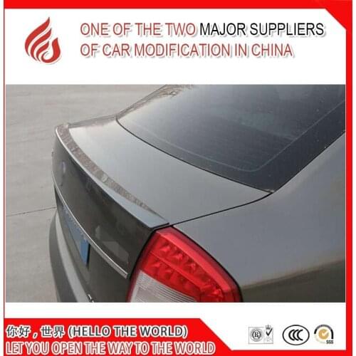 High quality primer black white red ect color car rear lip spoiler for Octavia 2006-2014, 2015-2018
