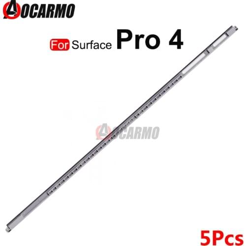 5Pcs For Microsoft Surface Pro 4 Pro4 1724 LCD Screen Frame Strip With Flex Cable Replacement Parts