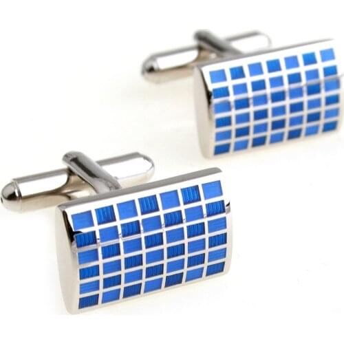 Cufflinks Wholesale Paint series rustic plaid cufflinks nail sleeve 170197 free shipping