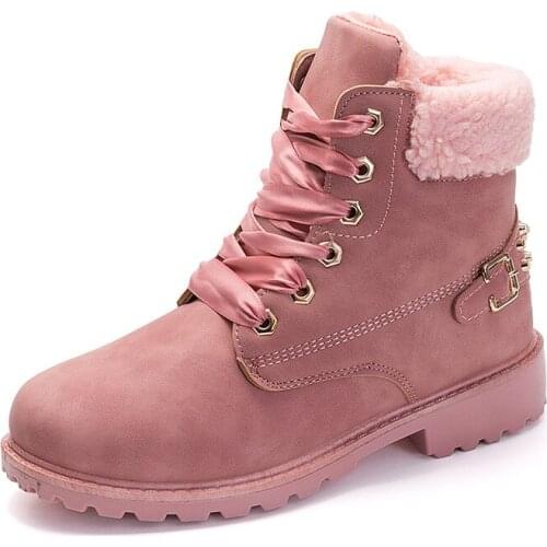 2021 Hot New Autumn Early Winter Shoes Women Flat Heel Boots Fashion Keep warm Womens Boots Brand Woman Ankle Botas Camouflage