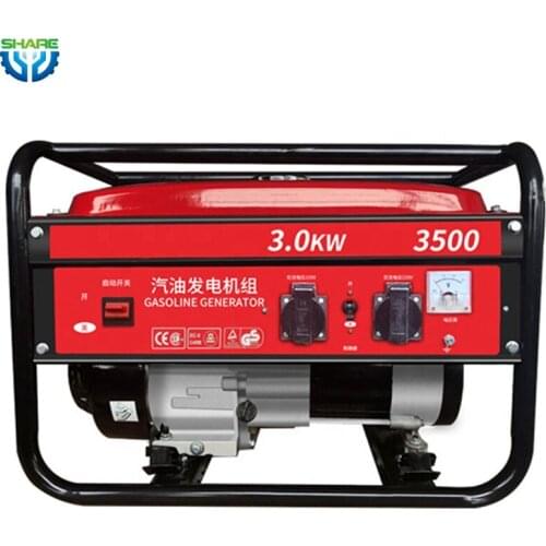 1kw gasoline power generator gasoline 6500