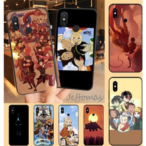 Avatar The Last Airbende anime Phone Case For Xiaomi Redmi note 7 8 9 t max3 s 10 pro lite coque shell cover funda