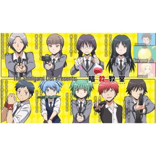 D0803 Assassination Classroom Anime Silk Fabric Poster Art Decor Indoor Painting Gift