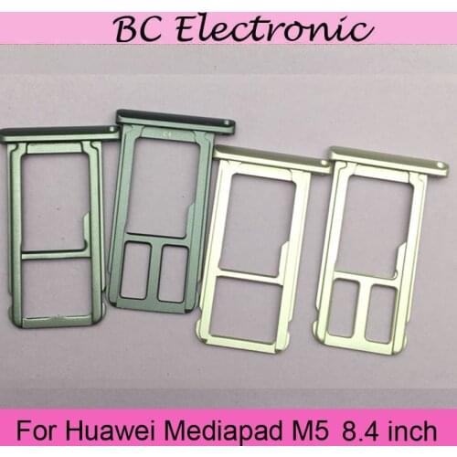 For Huawei Mediapad M5 8.4 inch 4G LTE Sim Card Holder Tray Card Slot For Huawei Mediapad M5 WIFI SD Card Holder