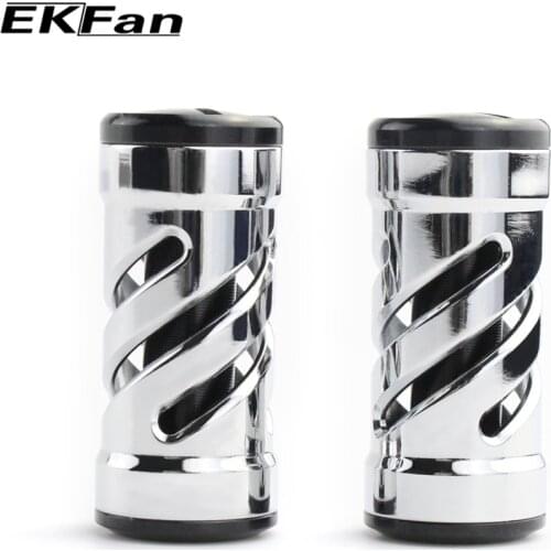 EKFan 2pc Aluminum Alloy Fishing Reel Handle Knob Silver Length 35mm For Bait Casting Fishing Reel Accessory parts
