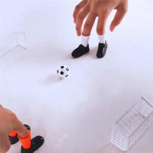 Ideal Party Finger Soccer Match Toy Funny Finger Toy Game Sets With Two Goals Fun Gadgets Novelty Toys For Children