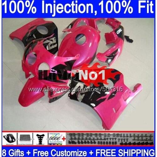 Injection For HONDA CBR 250RR CBR250RR 90 91 92 93 94 135MC.29 MC22 pink metal CBR250 RR 1995 1996 1997 1998 1999 OEM Fairing
