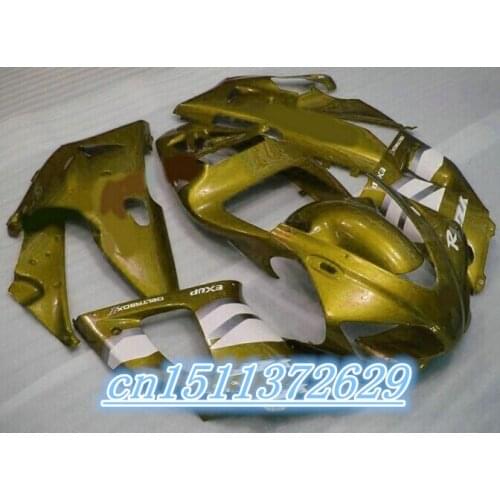 Dor-gold fairings kit for 1998 1999 YZFR1 YZF R1 98 99 1998 1999 black red fairing kits D