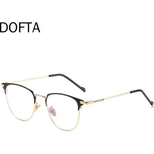 DOFTA Alloy Optical Glasses Frame Women Ultralight Men Myopia Prescription Eyeglasses Male Metal Full Eyewear 5250A
