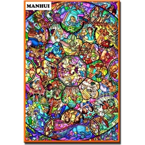 New diamond painting Cartoon picture cross stitch embroidered set embroidered diamond embroidered home decor wall sticker MH284