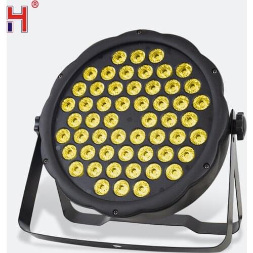 Led Flat Par 54X3W RGB Color Wash Lighting Strobe Light Disco Dmx Stage Light For Dj Music Party Club Dance Floor Bar