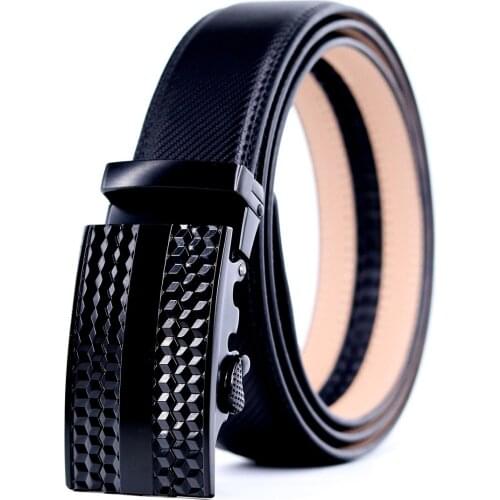 CETIRI Mens Business Leather Belt Scrub Automatic Buckle Belt for Men Casual High Quality Cowhide Male Belts Fashion Luxury