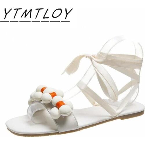 Women Summer Ankle Strap Flat Sandals Ladies Thin Party Dress Shoes Women Fashion Sexy Sandals Women Square Toe Shoes 2021
