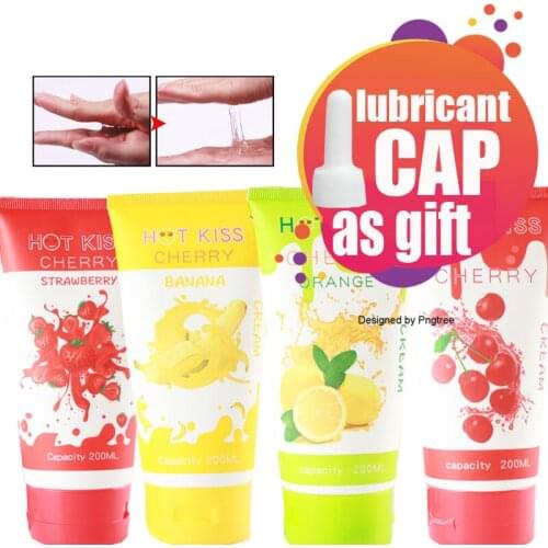 Edible Lubricant Strawberry Flavor Lubricant for Sex Lube Water Based Lubricant Oral Sex Anal Sex Masturbation Vagina Orgasm Gel