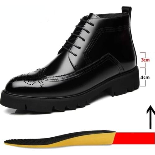 SHENCE Men's Motorcycle Boots