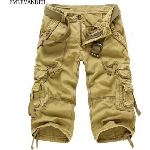 Camouflage Camo Cargo Shorts Men 2018 New Mens Casual Shorts Male Loose Work Shorts Man Military Short Pants