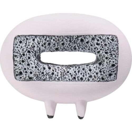 Modern Nordic Minimalist Geometric Square and Round Ornaments Black and White Art Tabletop Home Decoration