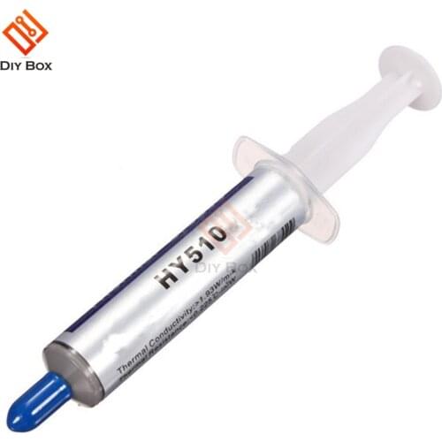 HY510 30g Grey Thermal Conductive Grease Paste Compound Silicone For GPU CPU Chipset Cooling Silicone Grease