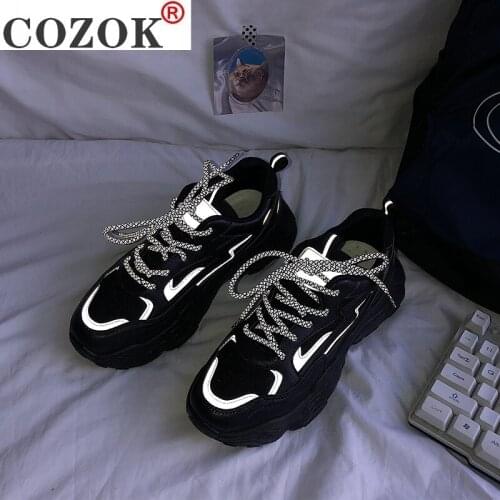 2020 New Women sneakers Fashion Autumn women Casual Shoes Breathable Women Platform Dad Shoes Sneakers zapatillas mujer Femme