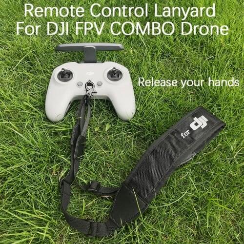 For DJI FPV COMBO Drone/Phantom 3 4 Remote Control Adjustable Lanyard Telescopic Neck Strap Belt remote controller Accessories