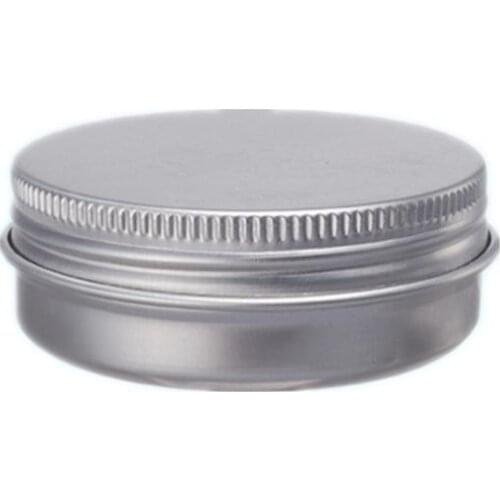 Hot Sale 50pcs/lot 30g aluminum jars 1oz silver aluminum cream jars 30ml aluminum tin container 30ml aluminum tin can