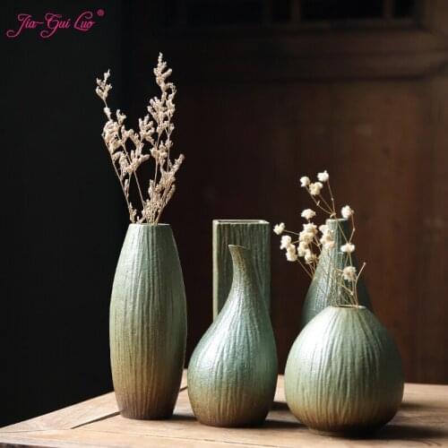 JIA-GUI LUO Ceramic Flower Vase Nordic Decoration Home Living Room Decoration Bathroom Decoration Accessories C099