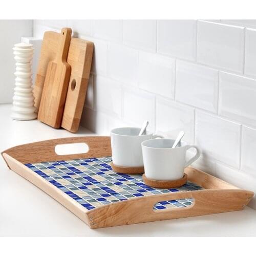 Crystal Glass Mosaic Tile Marble Stickers For Bathroom, Kitchen, Waterproof Art, Murals, Ethylene, Wallpaper MTS013