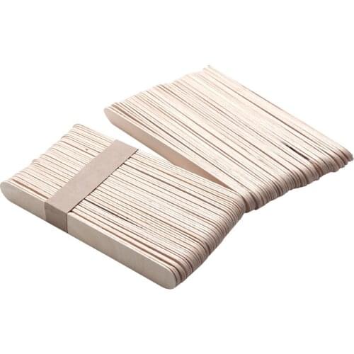 Hair Removal Sticks 10PCS Wax Waxing Disposable Stick White Wooden Body Wiping sticks Tools 2019 Jan10
