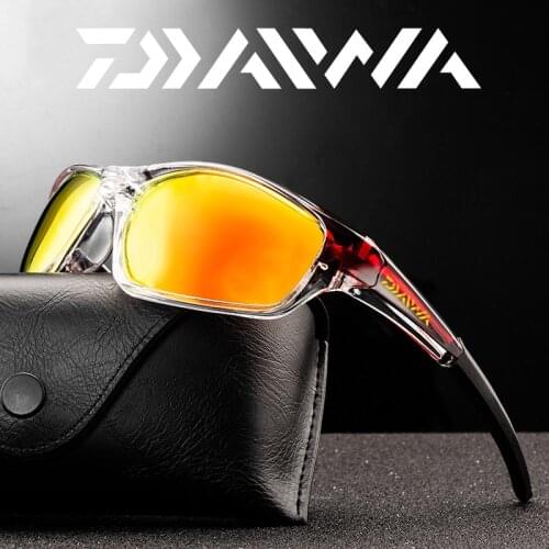Daiwa Polarized Sports Men Fishing Sunglasses Road Cycling Glasses Mountain Bike Bicycle Riding Protection Goggles Eyewear