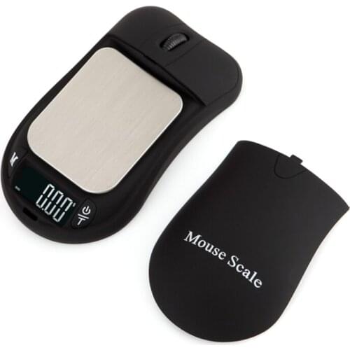 200g 0.01g Portable Digital Scale Mouse Style Jewelry Scale 0.01g Mini Precision Gram Gold Corn Weight Banlace LCD Scales