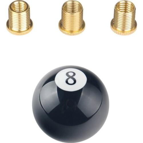8 Billiard Manual M12*1.25mm Gear shift Lever Knob with 8 10 12mm Adapter