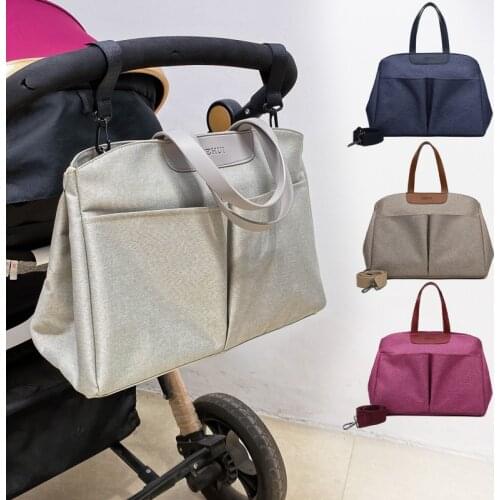 Mummy Diaper Bag Baby Stroller Organizer Bebe Care Large Capacity Nappy Maternity Wet Bag Waterproof Cart Accessory