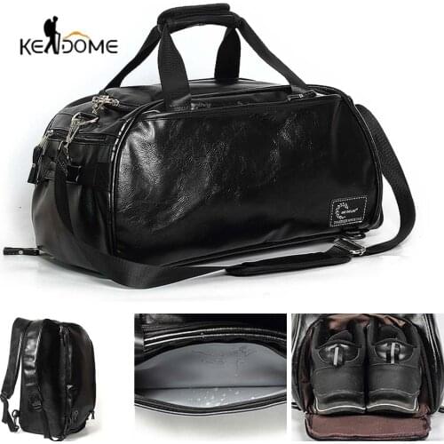 Waterproof Gym Sports Bag Men Women Fitness Training Backpacks Multifunctional Travel Luggage Student Shoulder Handbag X164D