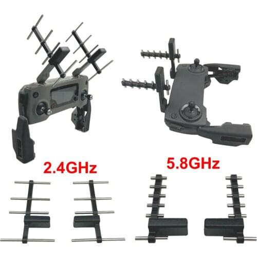 2pcs Yagi Signal Booster Antenna Range Extender For DJI Mavic Mini Air Pro 2 Drone 2.4GHz 5.8GHz