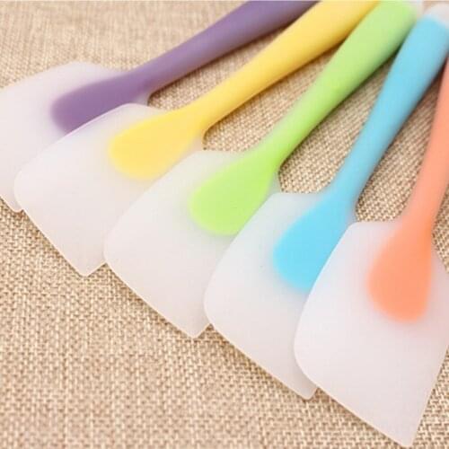 Resistance High Temperature Transparent Silicone Spatula Batter Scraper Silicone Bakeware Decorating Tool Cake Tools