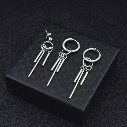 KPOP DNA Korean V Jewelry Bangtan Boys Album Stud Earrings For Women Brincos Pusheen silver color Earrings Accessories 1pc