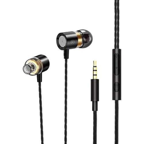 3D HIFI Wired Metal Earphone Bass Earbud 3.5mm Sport Waterproof Earphones Gaming Universal Headset With Microphone For Xiaomi