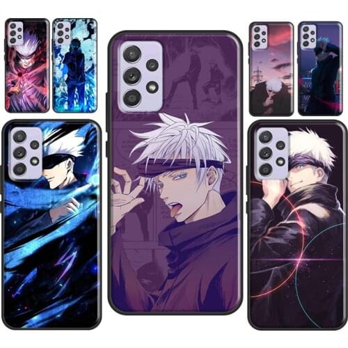 Gojo Satoru Jujutsu Kaisen For Samsung Galaxy A51 A71 A41 A31 A21S A20e A50 A70 A12 A32 A42 A52 A72 M31S Phone Case